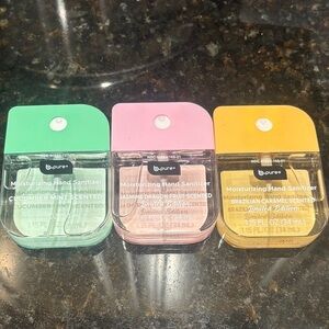 B-Pure Limited Edition Hand Sanitizer Trio - Green, Pink, Yellow